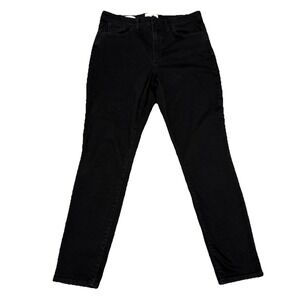 Universal Thread High Rise Skinny Jeans Women's 10R Black Stretch